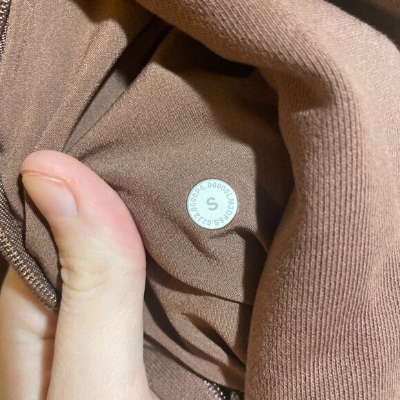 Lululemon Mens Size S French Terry Oversized Long Sleeve Crew Smoky Topaz - Picture 6 of 10